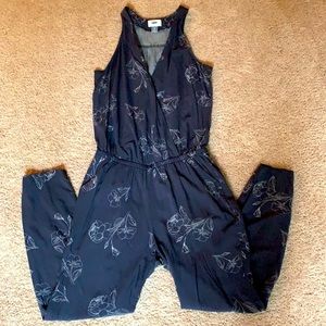 Floral jumpsuit EUC